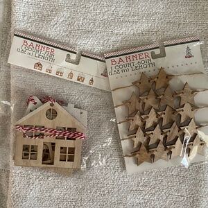 Target 2 Piece Christmas Holiday Banner Set